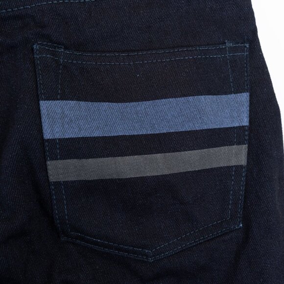 Momotaro Selvedge Denim Jeans 0306-IBSP Tight Tapered 15.7oz Indigo Black Japan - Picture 11 of 16
